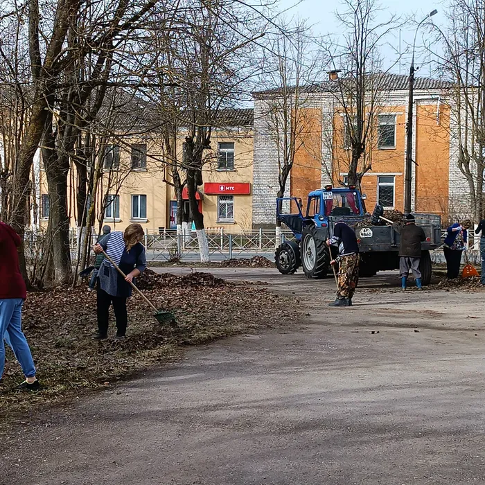 Весенний "субботник" 