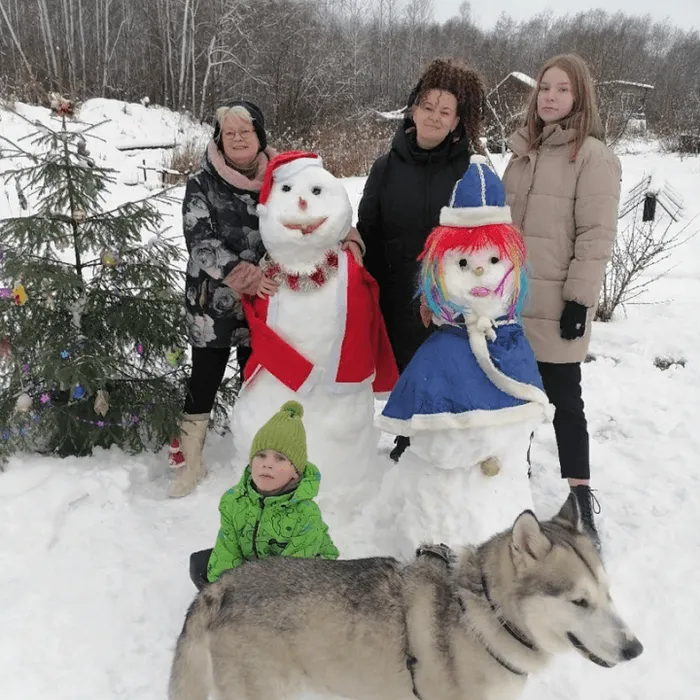 ❄☃ПАРАД СНЕГОВИКОВ⛄❄