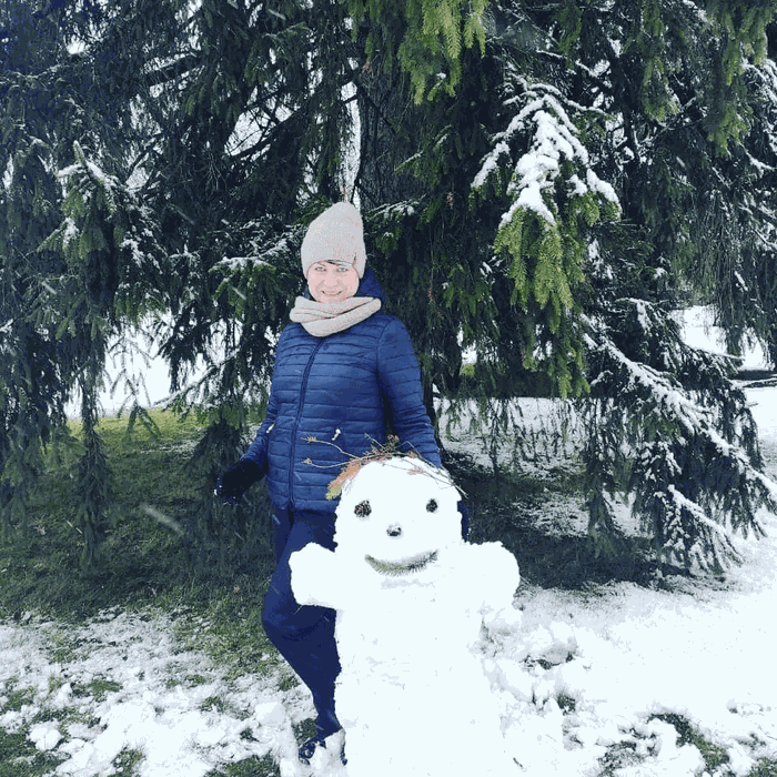 Снеговичок от Натали Антоновой